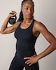image 2 of F&F Active ULTRAMOVE Racerback Vest in Black
