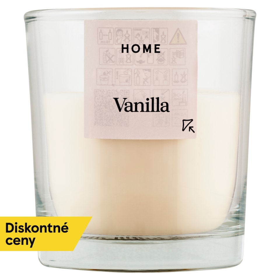 Tesco Home Vanilla Scented Candle 95 g