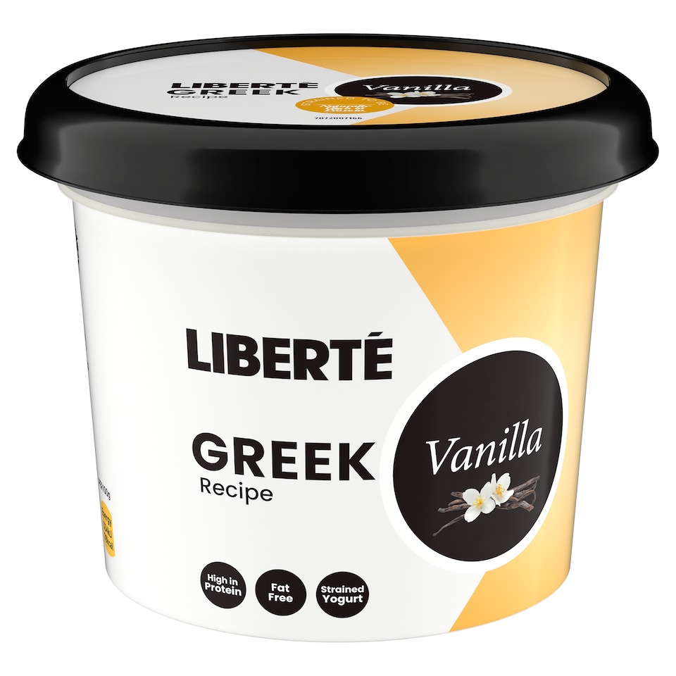 Libert Greek Style Vanila 0% Fat Yoghurt 450G