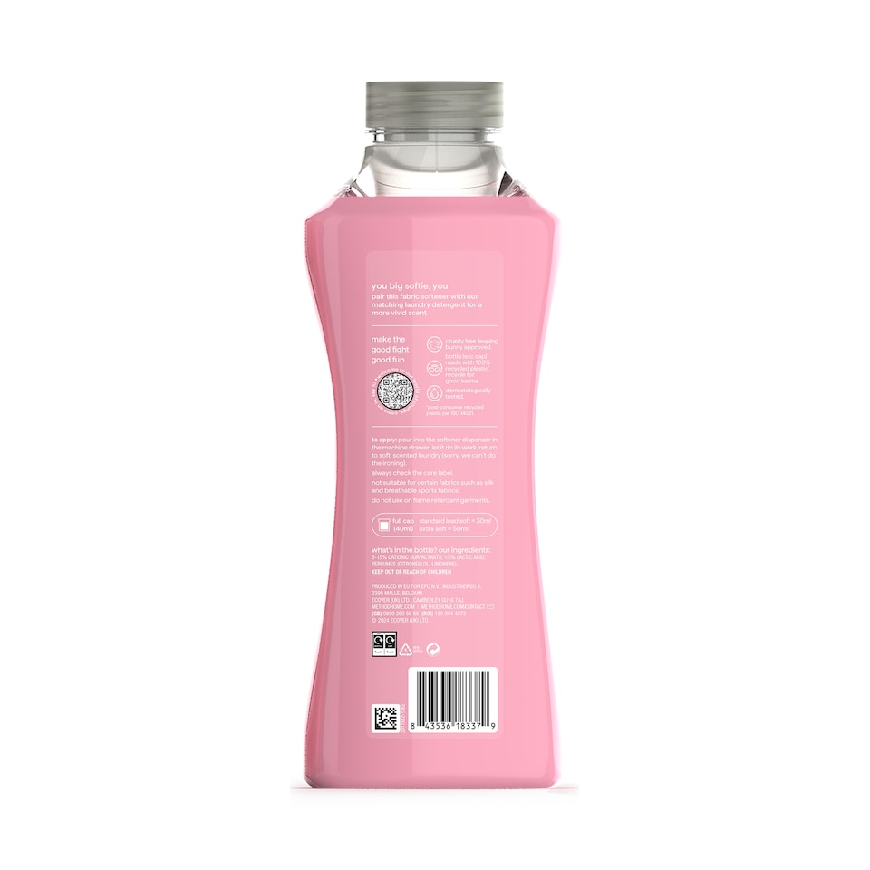 image 1 of Method Peony Blush Fabric Softener 990ml 33W