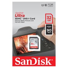 SanDisk Ultra SDHC Card 32gb