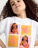 image 1 of Disney Moana Pure Cotton Printed T-Shirt in White