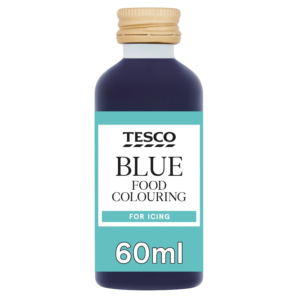 Tesco Blue Food Colouring 60ml