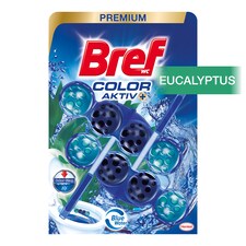 Bref Color Aktiv Eucalyptus tuhý WC blok 2 x 50 g