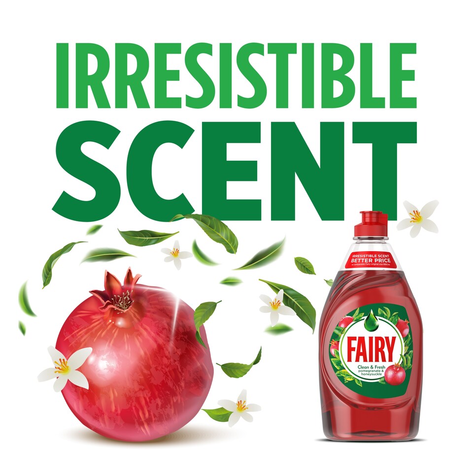 image 1 of Fairy Pomegranate and Grapefruit Washing Up Liquid 1450ml