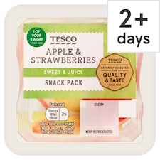 Tesco Apple & Strawberries 90g (FOS)