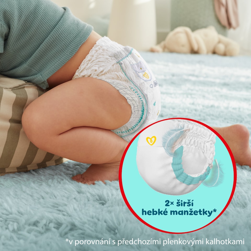 image 1 of Plenkové Kalhotky Pampers Premium Care Velikost 5, 34 Plenky, 11kg-17kg