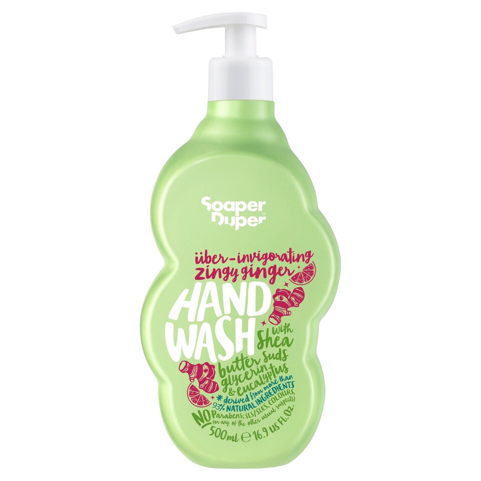 Soaper Duper Zingy Ginger Hand Wash 500ml