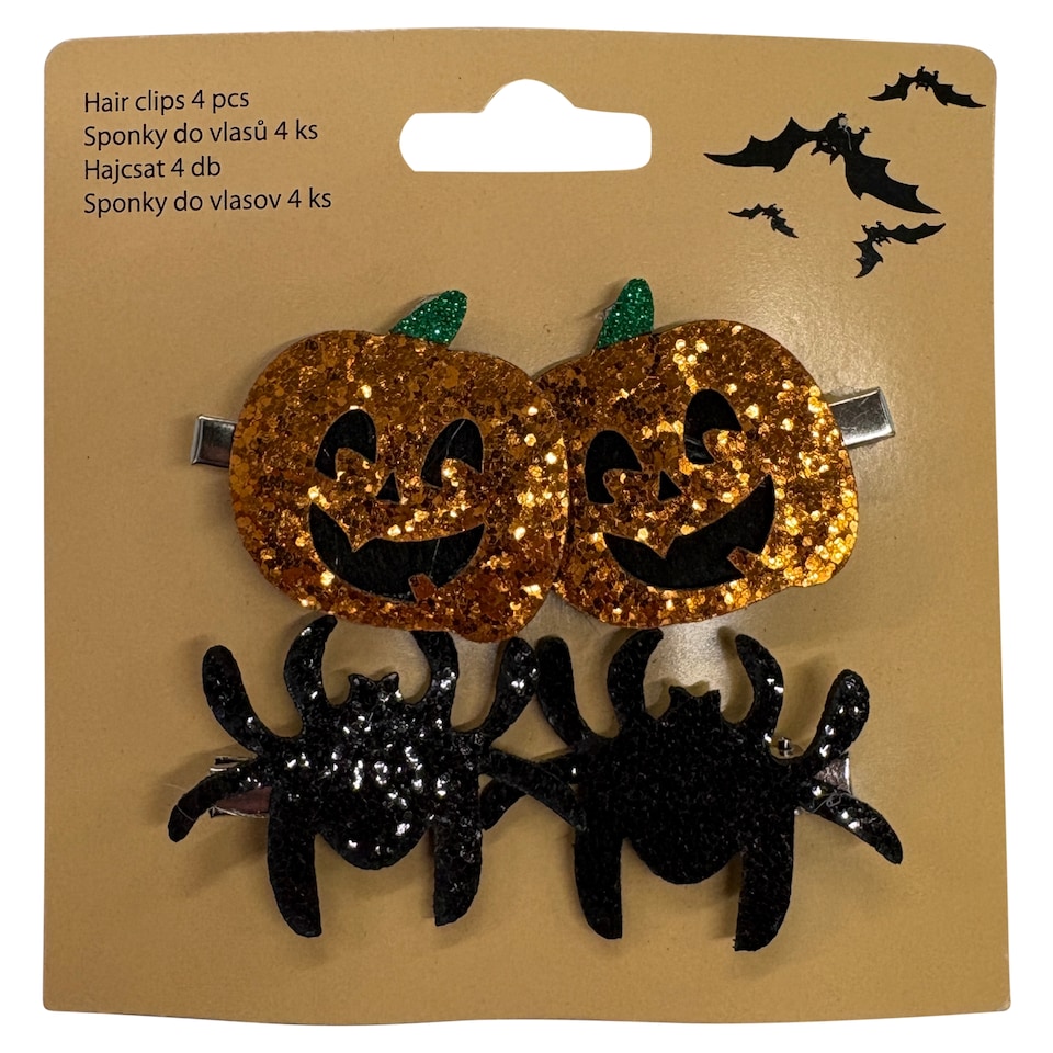 Halloween hajcsat 4 db