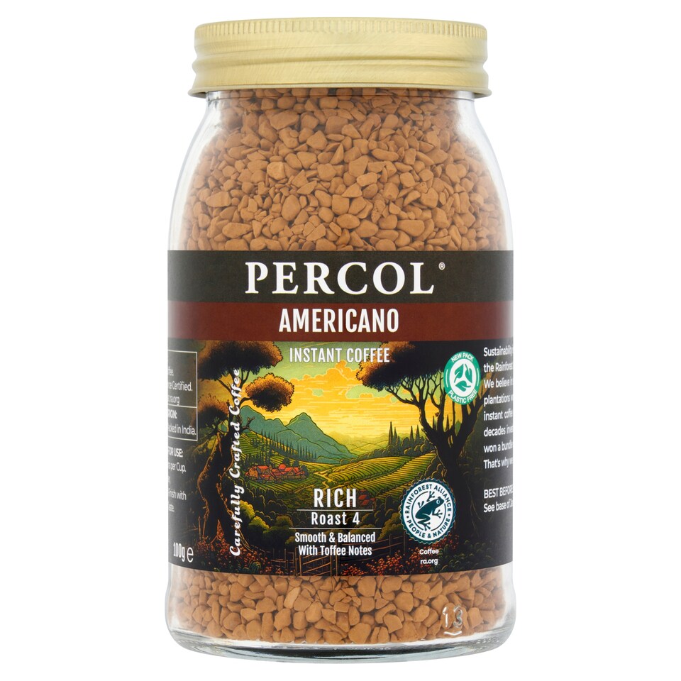 Percol All Day Americano Coffee 100G