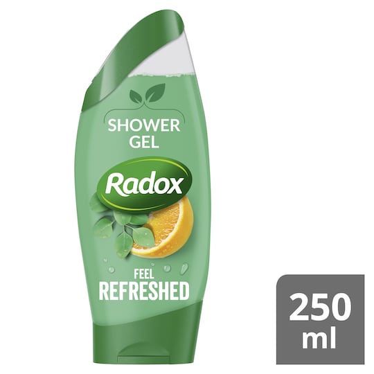 Radox Feel Refreshed Shower Gel 250Ml Tesco Groceries