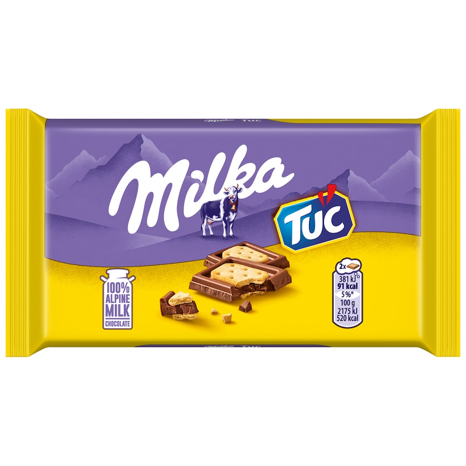 MILKA TUC CHOCOLATE BISCUIT TABLET 35 g
