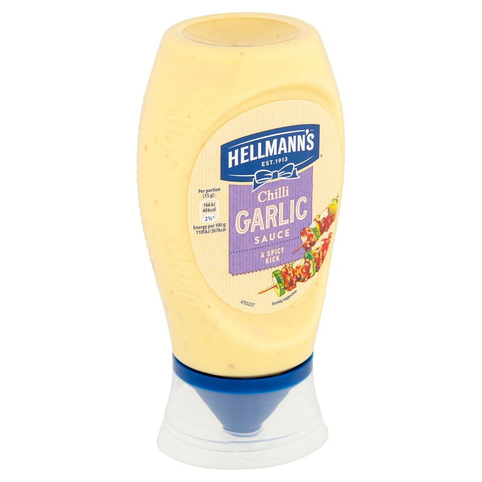 Hellmann's Omáčka k masu Garlic Chilli 256g