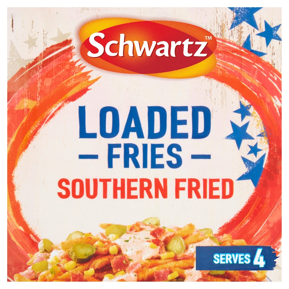 image 1 of Schwartz Loaded Fries Southern Fried Seasoning Mix 20g