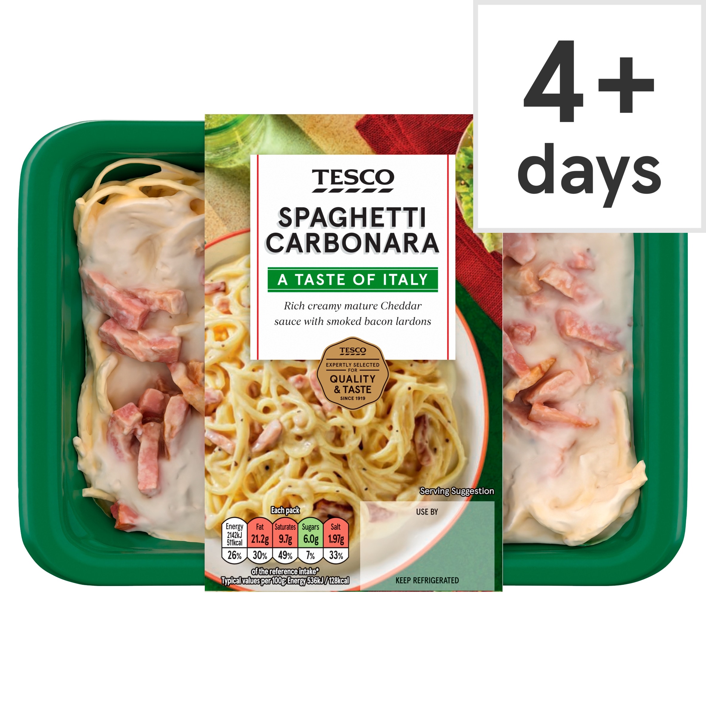 Tesco Spaghetti Carbonara 400G - Tesco Groceries