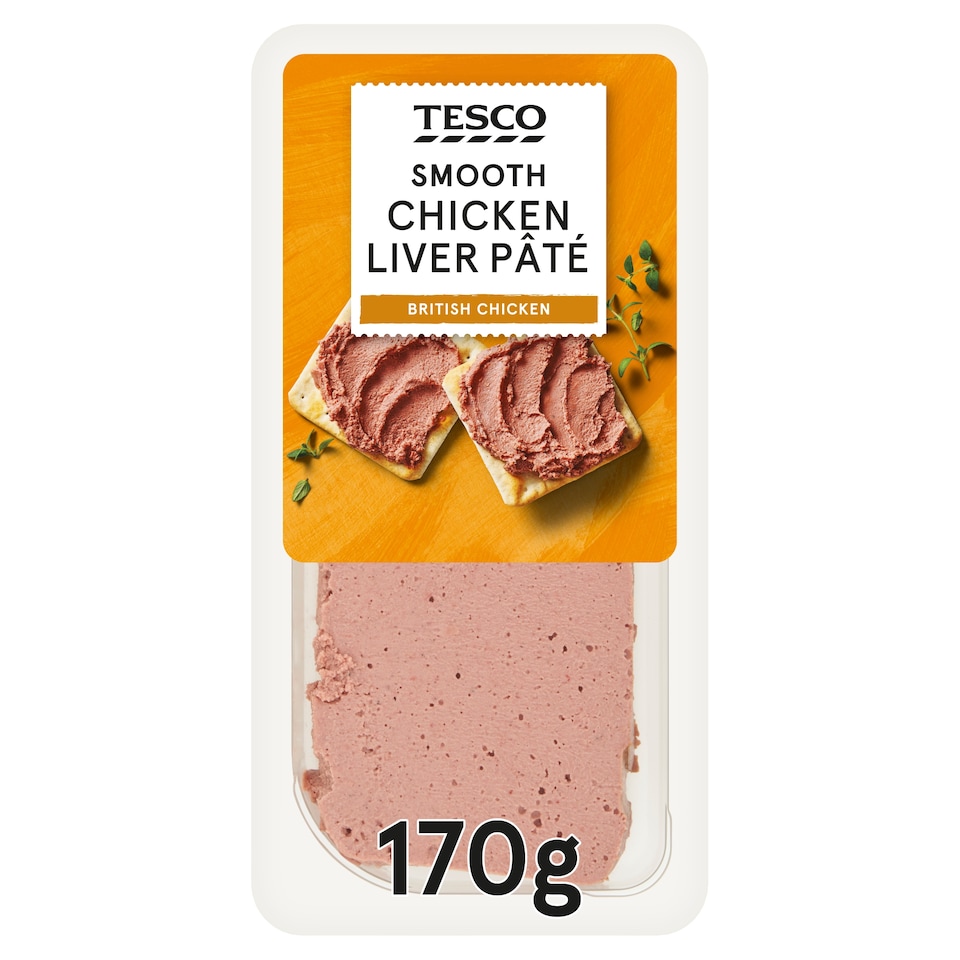 Tesco Smooth Chicken Liver Pate 170g