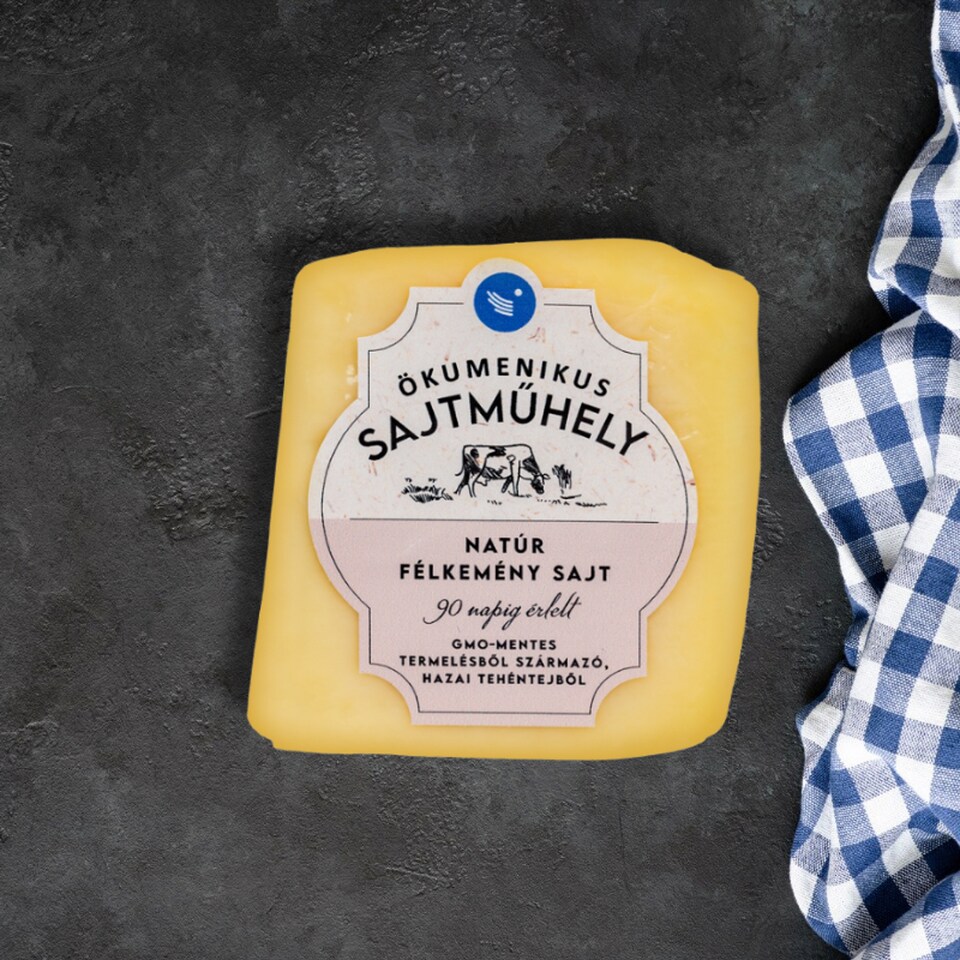 image 1 of Kastélyosdombói Sajtműhely Katélyosdombó Kincse Semi-Hard Natural Cheese 150 g