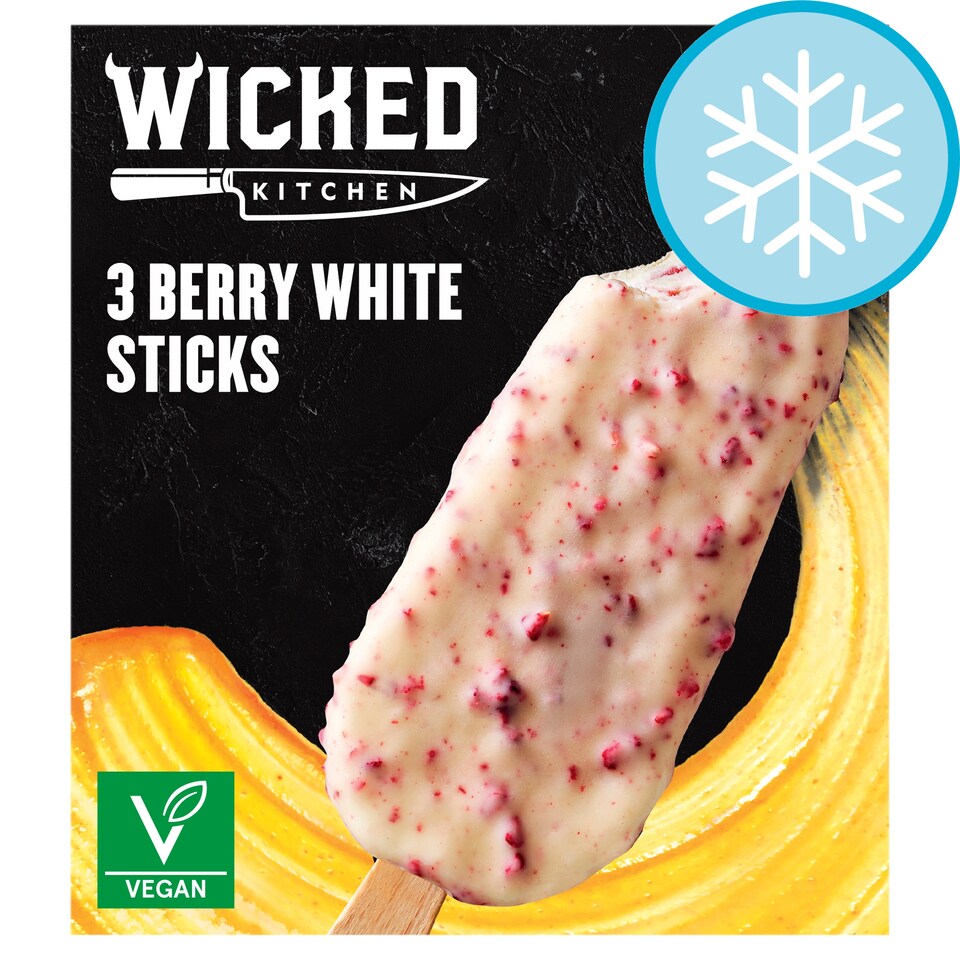 Wicked Kitchen Berry White Sticks 3X100ml