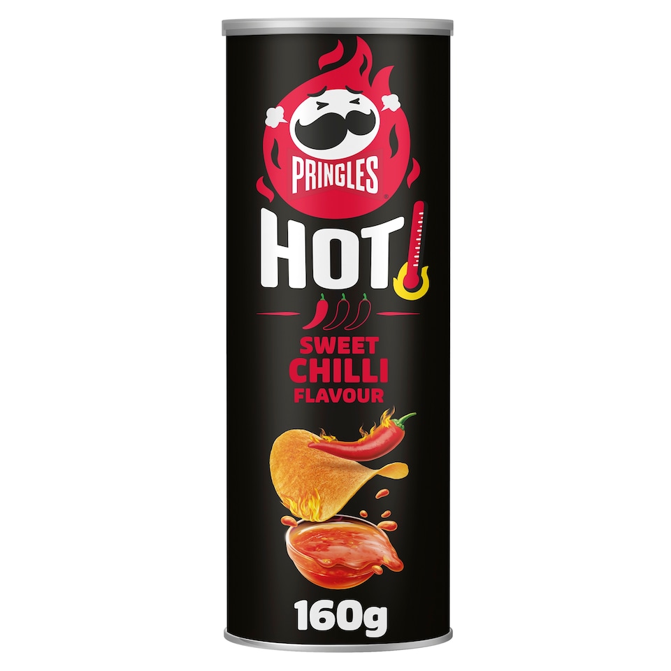 image 1 of Pringles Hot Sweet Chilli Flavour Crisps 160g