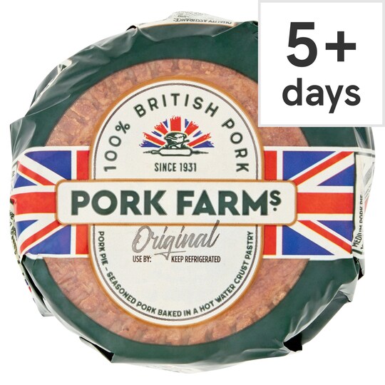 Pork Farms Medium Pork Pie Tesco Groceries