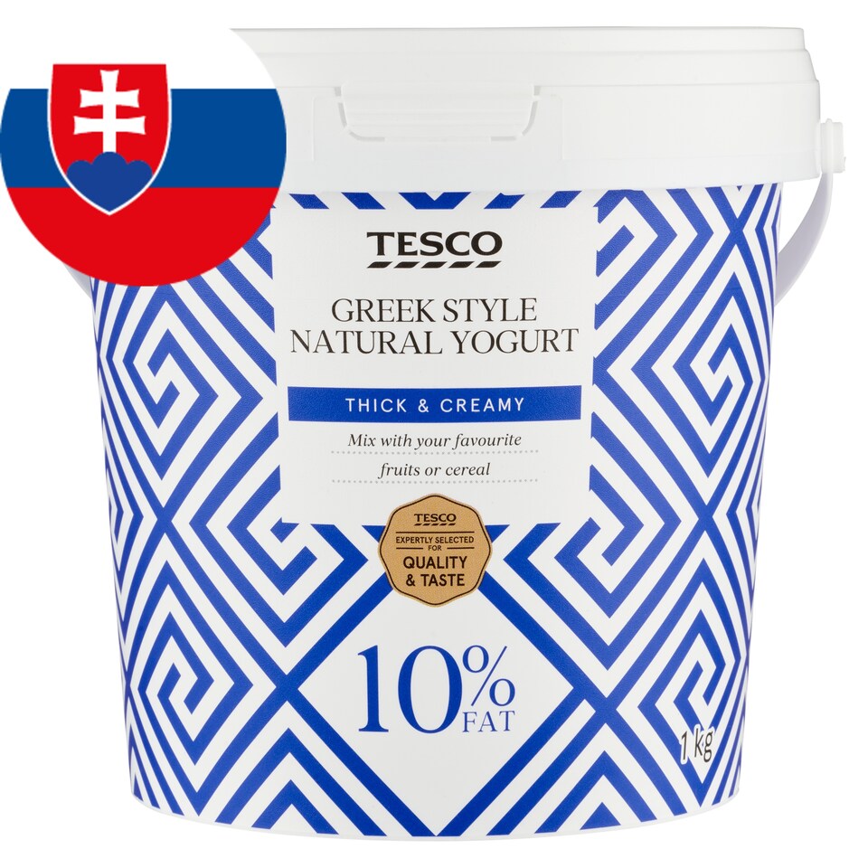 Tesco Greek Style Natural Yogurt 1 kg