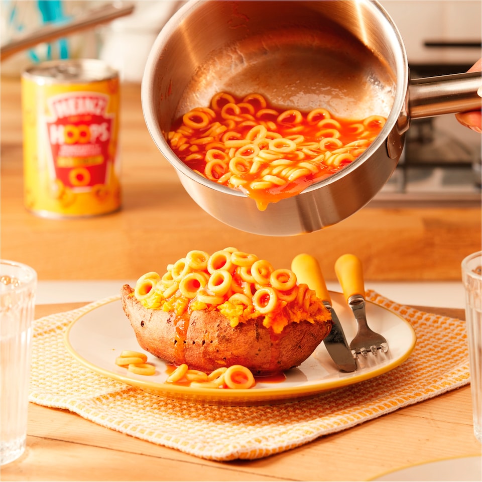 image 1 of Heinz Spaghetti Hoops In Tomato Sauce 3 X205g