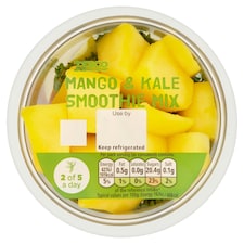 Tesco Mango & Kale Smoothie Mix 220G