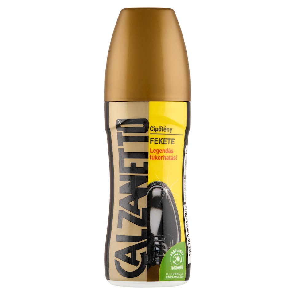 Calzanetto fekete cipőfény 75 ml