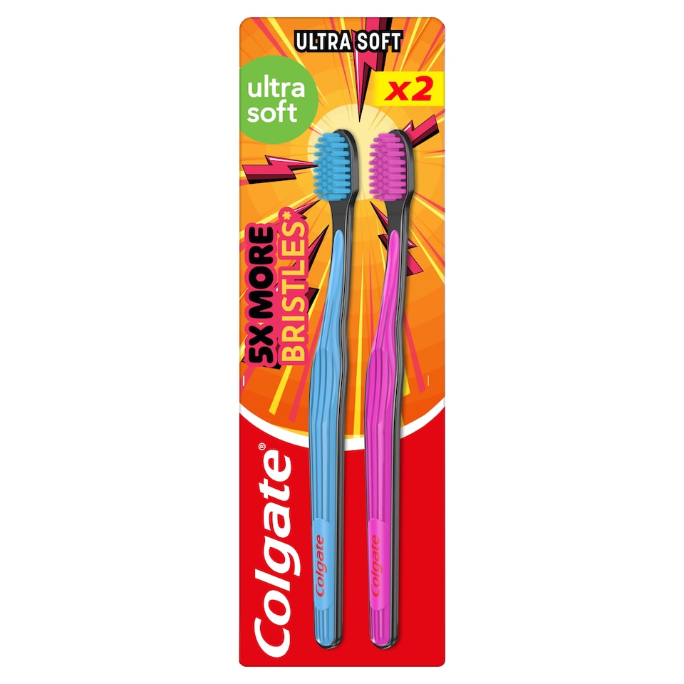 Colgate Ultra Soft lágy fogkefe 2 db  1. kép
