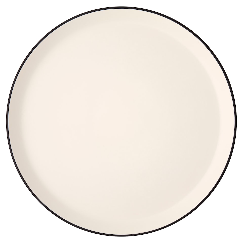 image 1 of F&F Home Aura Dinner Plate Matt Black