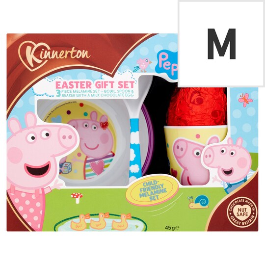 Peppa Pig Easter Egg & Meal Time Set 45G Tesco Groceries
