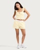 image 1 of OH ME OH MY Cotton Rich Gingham Shorts in Yellow