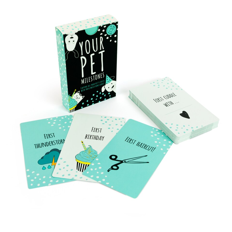 Pet Milestone Cards