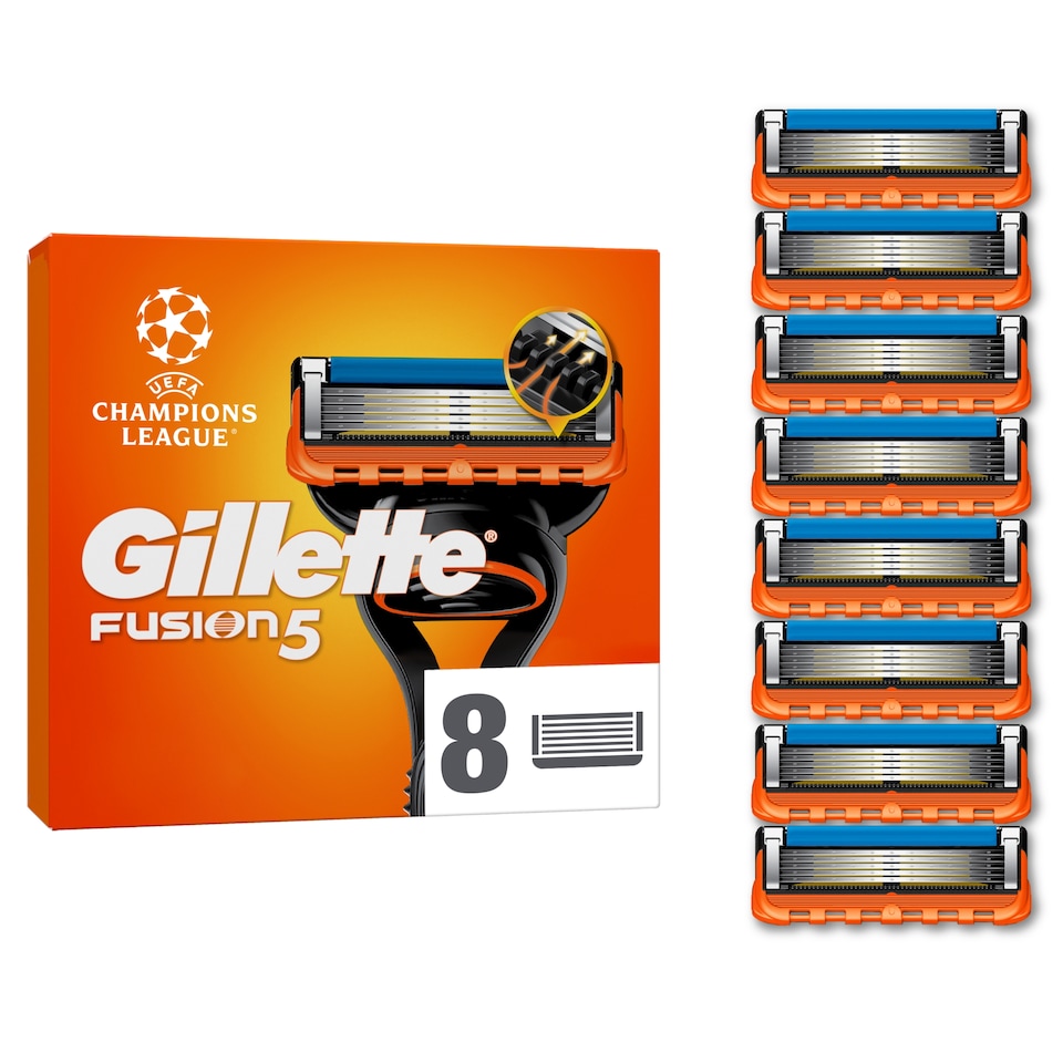 image 1 of Gillette Fusion 5 Men's Razor Blades Refills 8 Pack