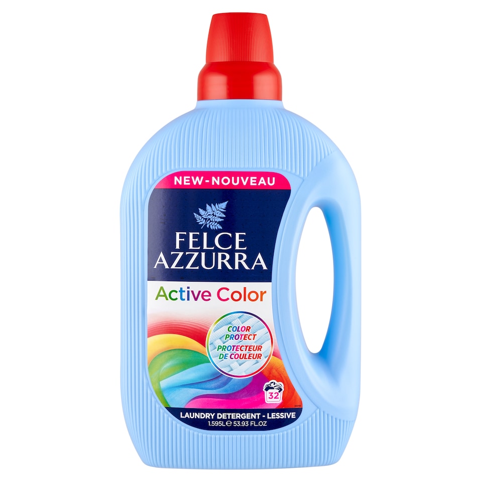 Felce Azzurra Active Color Liquid Laundry Detergent 32 Washes 1,595 l
