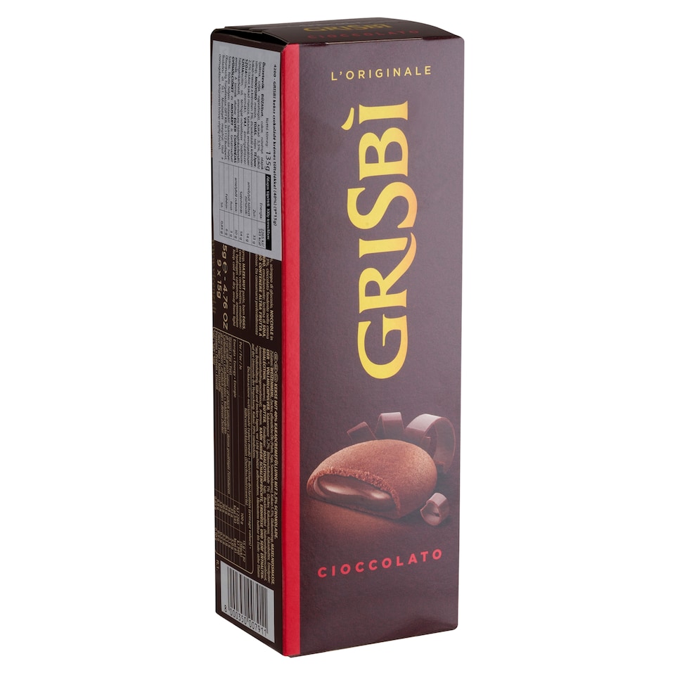 image 1 of Grisbi Biscuits with Chocolate Cream Filling 135 g