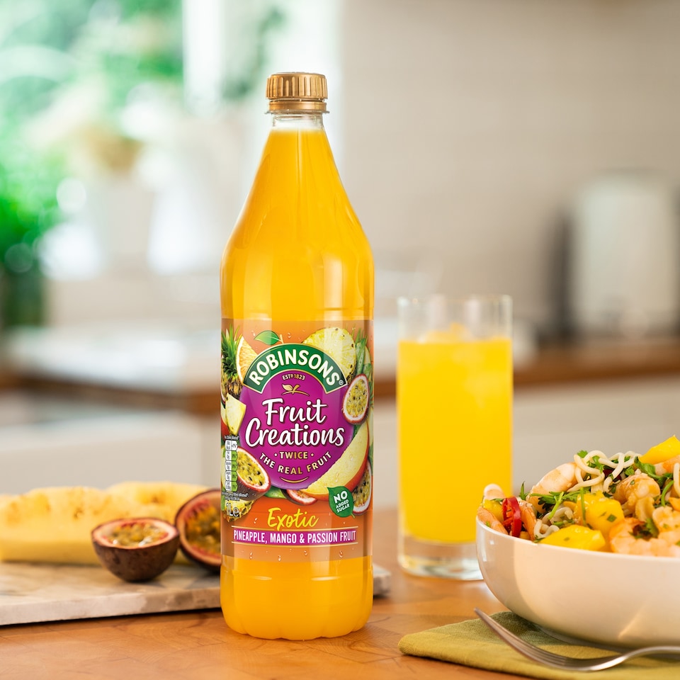 image 1 of Robinsons Creations Pineapple, Mango & Passion Fruit Squash 1L