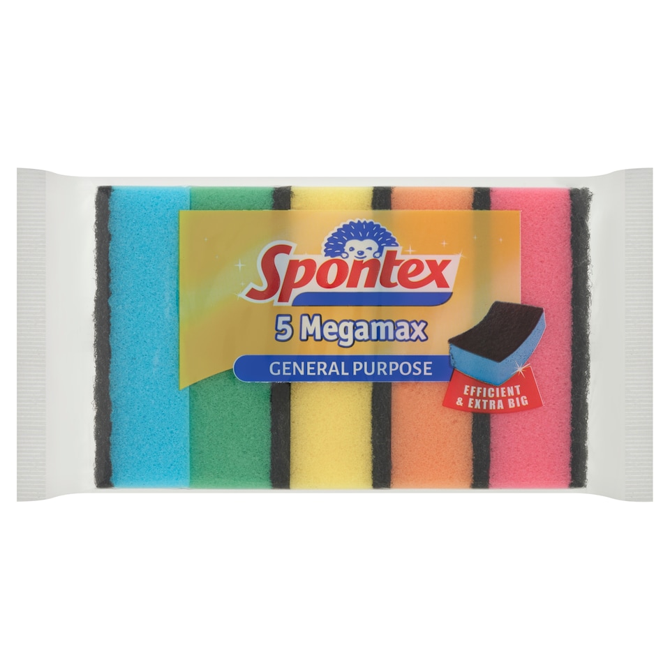Spontex Megamax mosogatószivacs 5 db  1. kép
