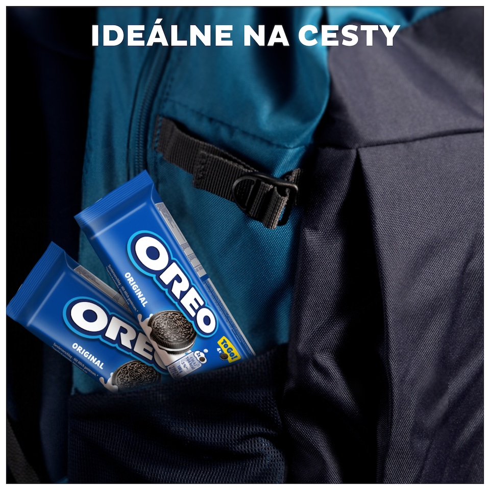 image 1 of OREO Original Vanilla Sandwich Cookies perfect on the go 4 cookies 44 g