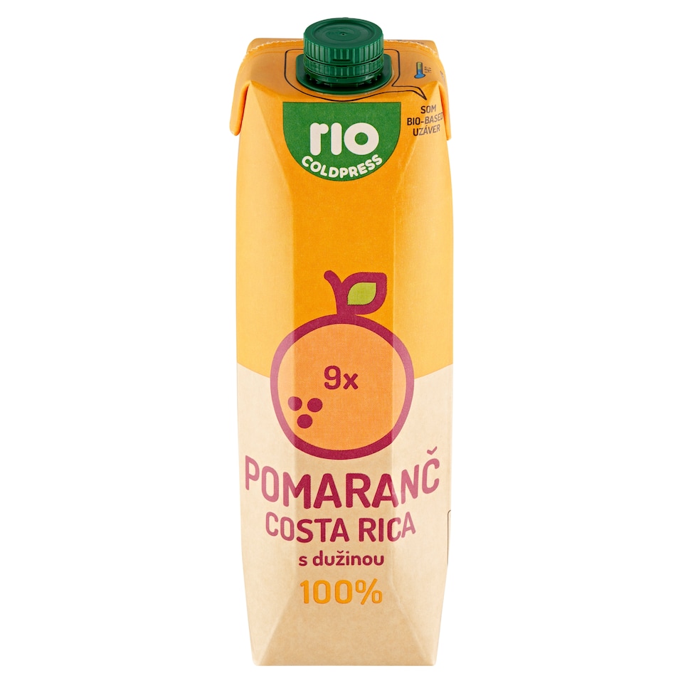 obrázok 1 z Rio Cold Press 100% pomaranč Costa Rica s dužinou 1 l