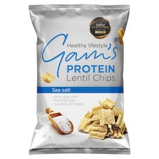 Gam's Proteínové šošovicové lupienky smažené s prídavkom morskej soli 65 g