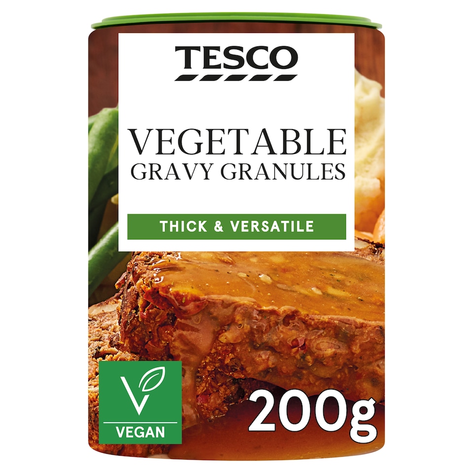 Tesco Vegetable Gravy Granules 200G