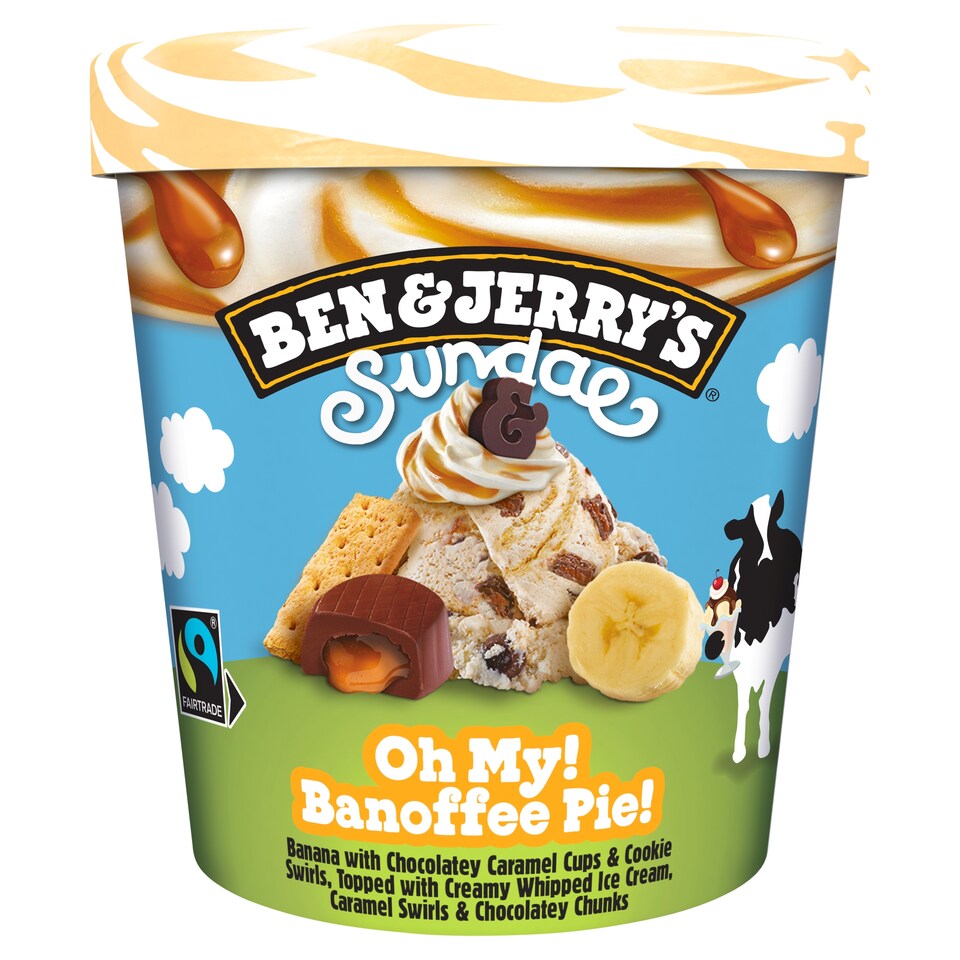 Ben & Jerry's Banoffee Pie Sundae 427ml