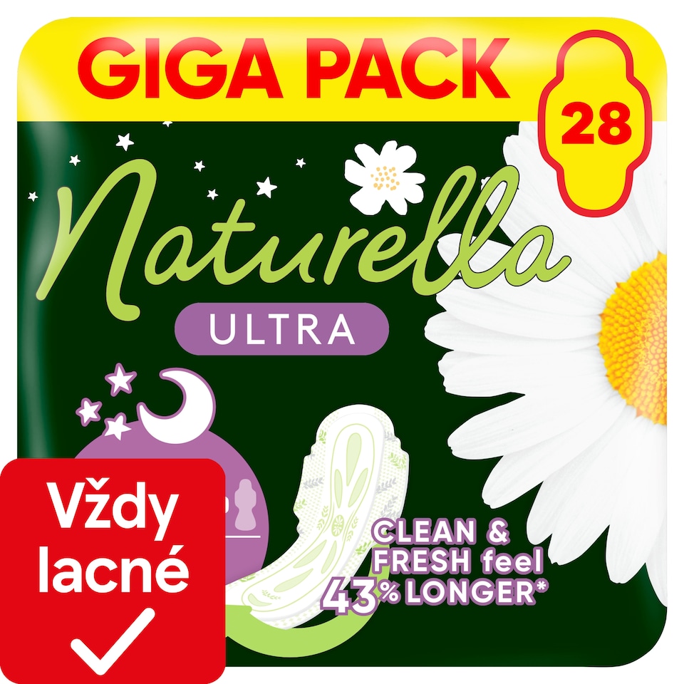 obrázok 1 z Naturella Ultra vložky s krídelkami Night – veľkosť 4 28 ks