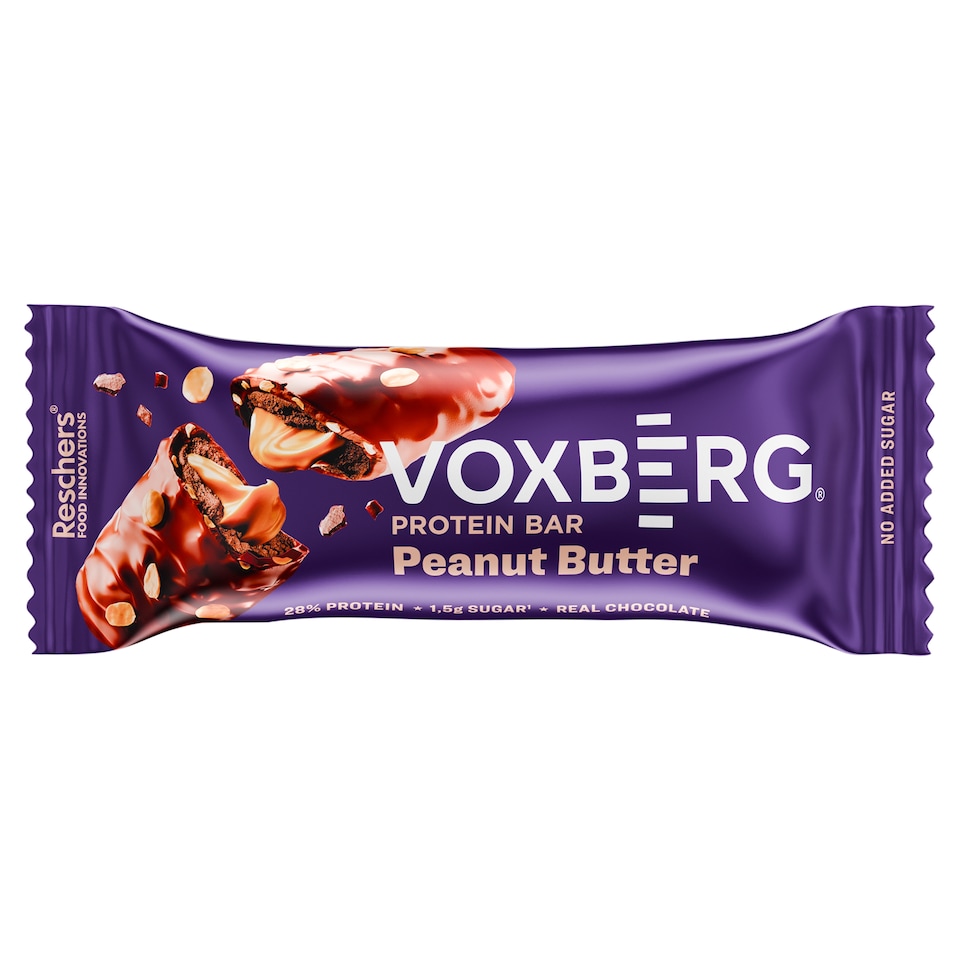 Voxberg Proteínová tyčinka s arašidovým krémom v mliečnej čokoláde 50 g