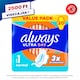 image 1 of Always Ultra Day Sanitary Towels Normal (Size 1) Wings x 20 Pads