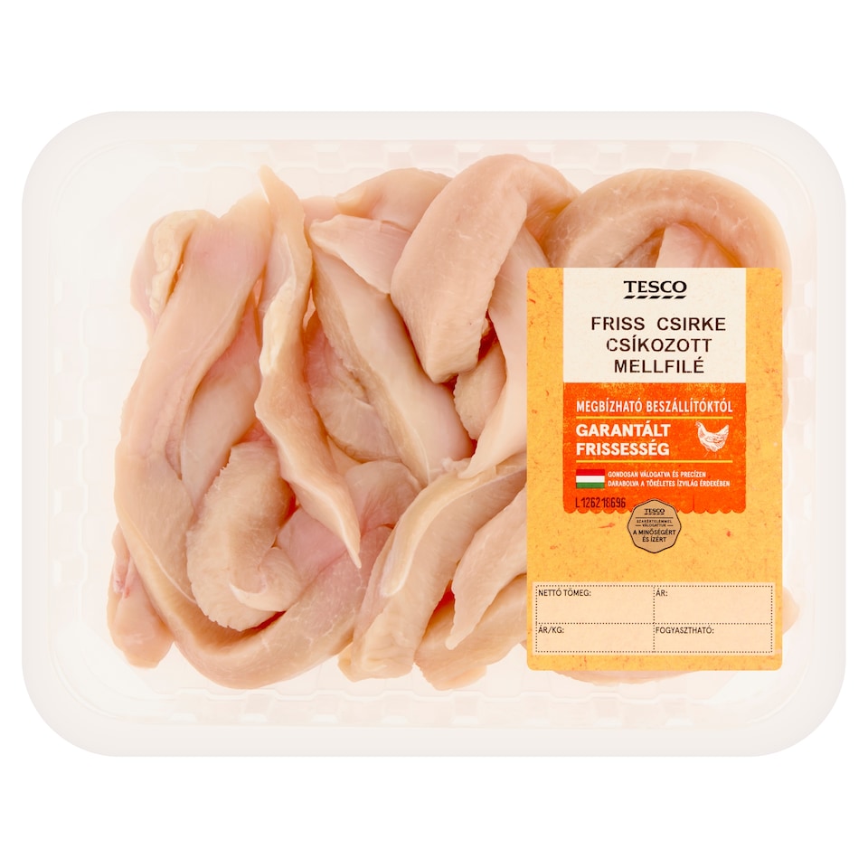 Tesco csíkozott friss csirke mellfilé 450 g