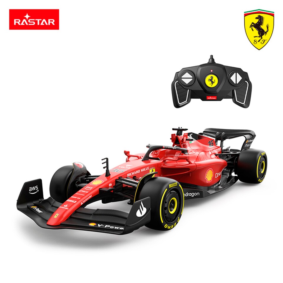 image 1 of Rastar Ferrari F1 75 RC Car 1:18