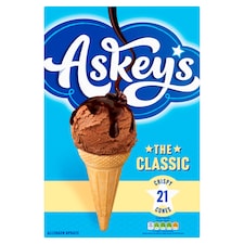 Askeys Classic Ice Cream Crispy 21 Cones