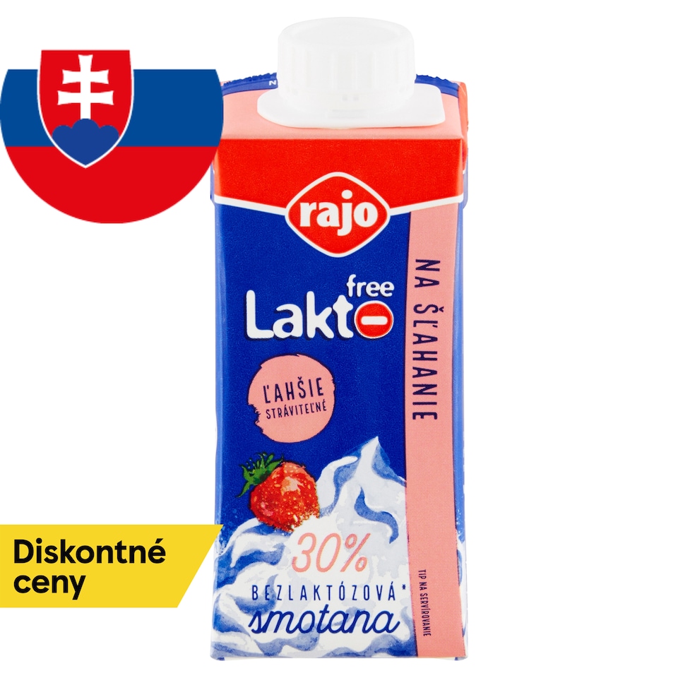 image 1 of Rajo Lakto Free Whipping Cream 30% 200 ml